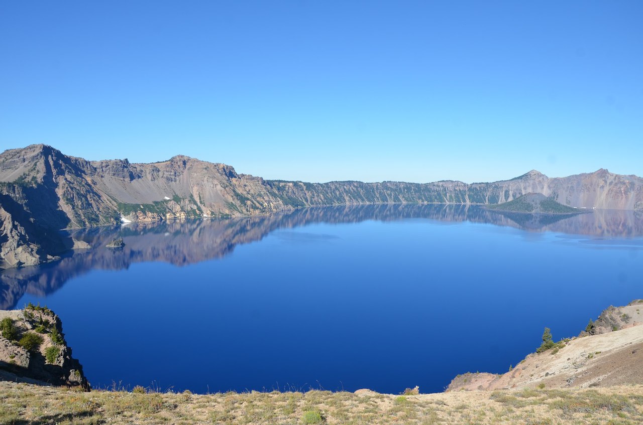 Кратер Лейк. Crater Lake Lodge Rear