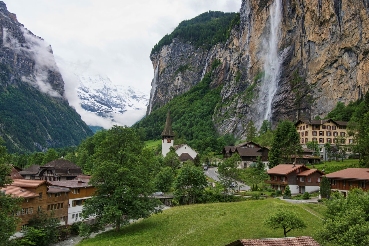 Лаутербруннен. 10 красивейших мест Швейцарии (10 beautiful places in Switzerland)