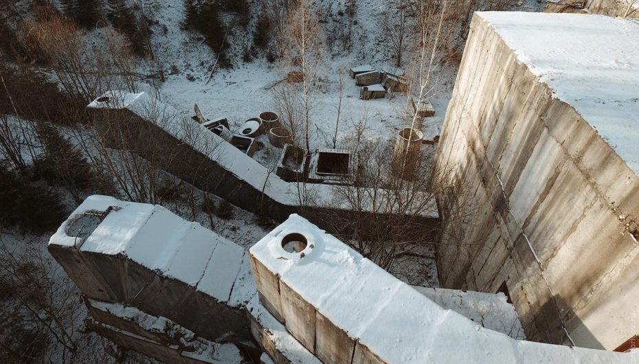 Заброшенный военный бункер Waterfront