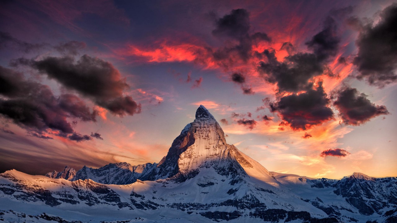 Маттерхорн. 10 красивейших мест Швейцарии (10 beautiful places in Switzerland)