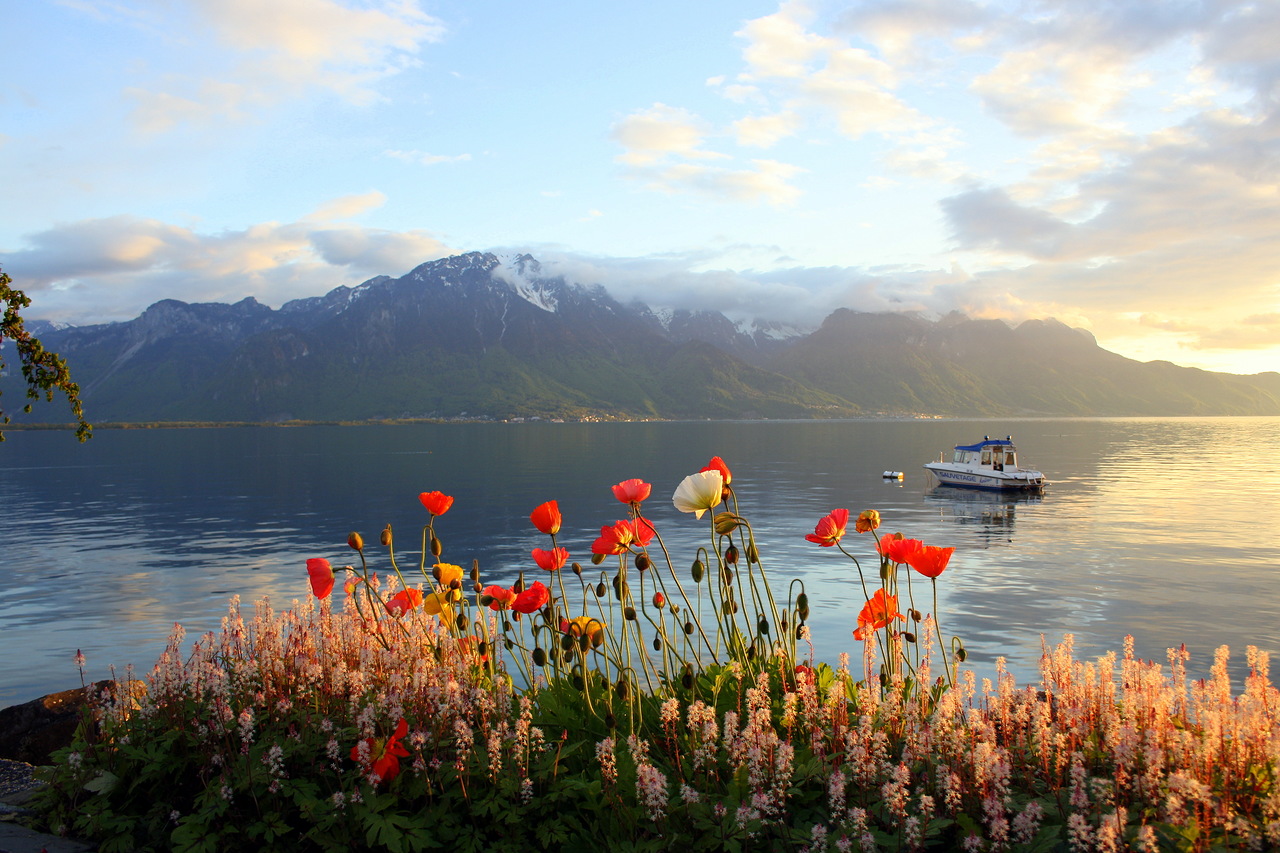 Женевское озеро. 10 красивейших мест Швейцарии (10 beautiful places in Switzerland)